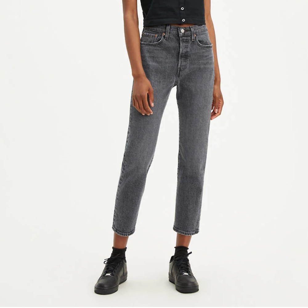 Levis Iconic Wedgie Straight Jean Black